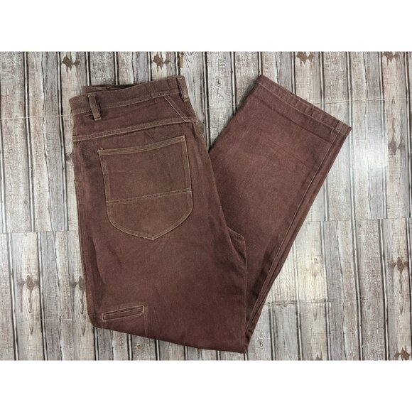 Marithe Francois Girbaud heavy Denim Set size 2XL color brown - Picture 10 of 10